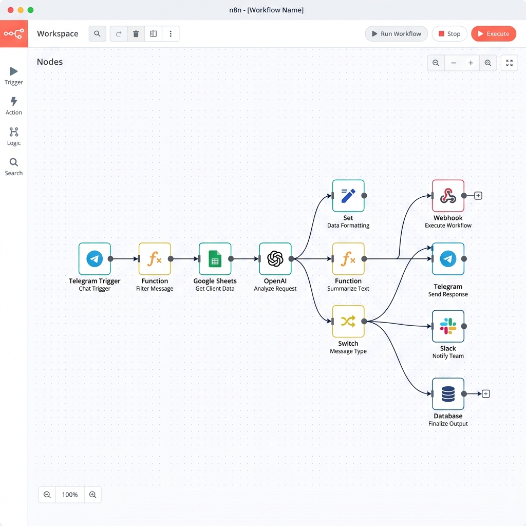 Dynamic Image Generator Workflow n8n Workflow Template